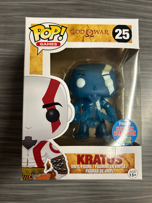Funko POP! Games: God of War- Kratos [Poseidon's Rage] (2015 NYCC)(Damaged Box) #25