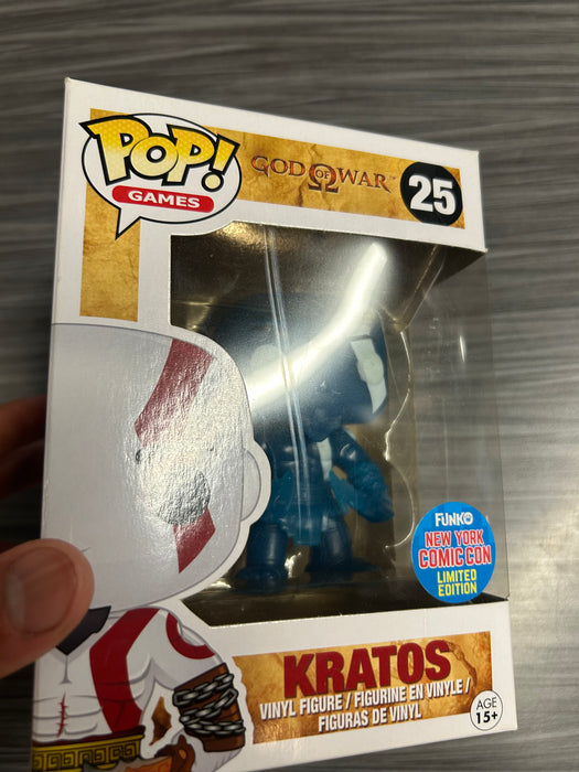 Funko POP! Games: God of War- Kratos [Poseidon's Rage] (2015 NYCC)(Damaged Box) #25