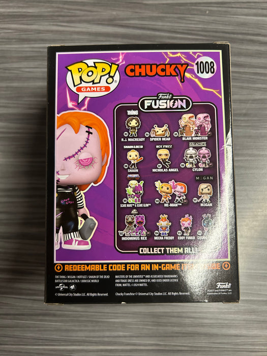 Funko POP! Games: Funko Fusion - Chucky (2024 NYCC/1000 PCS)(Damaged Box) #1008