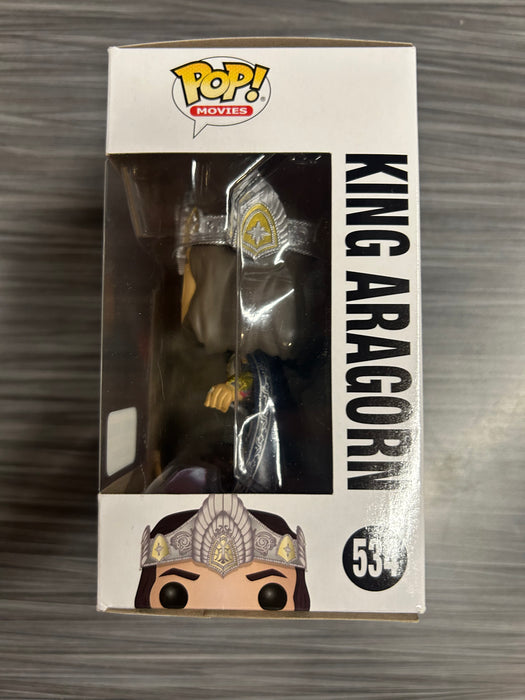 Funko POP! Movies: The Lord of The Rings - King Aragorn (B&N)(Damaged Box) #534