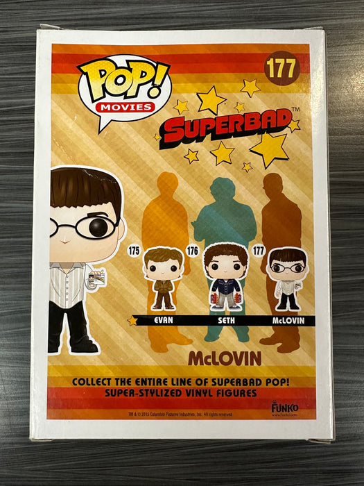 Funko POP! Movies: Superbad - Mclovin (Damaged Box) #177