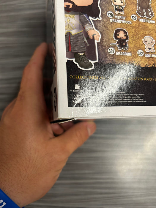 Funko POP! Movies: The Lord of The Rings - King Aragorn (B&N)(Damaged Box) #534