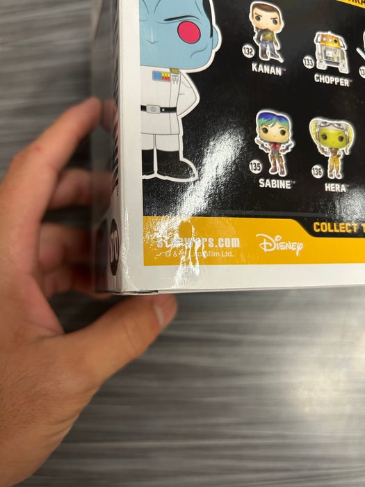 Funko POP! Star Wars Rebels: Grand Admiral Thrawn (2017 Galactic Convention)(Damaged Box*) #170