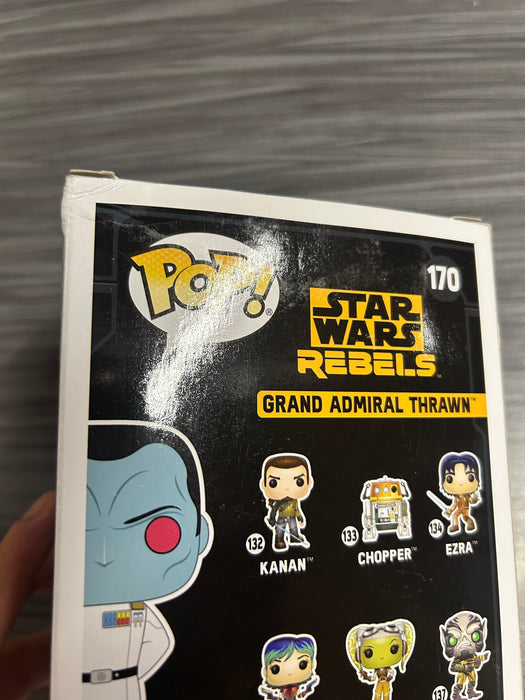 Funko POP! Star Wars Rebels: Grand Admiral Thrawn (2017 Galactic Convention)(Damaged Box*) #170