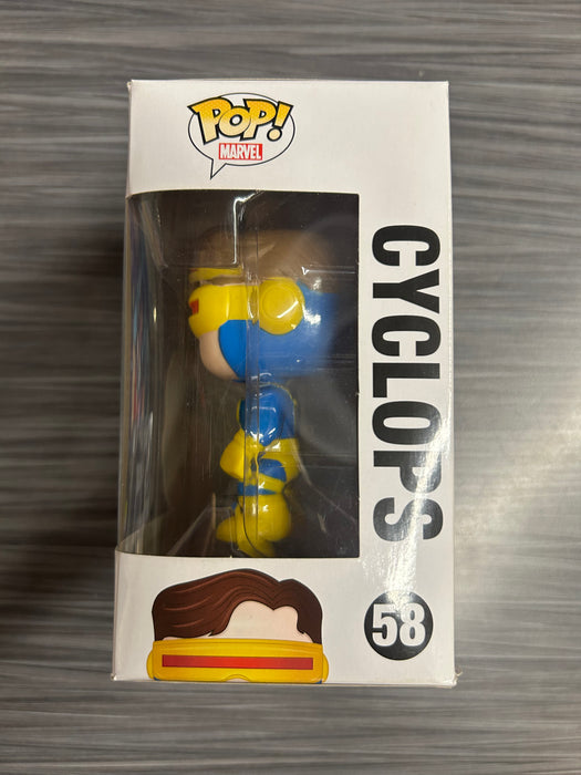 Funko POP! Marvel: Cyclops (Damaged Box*) #58