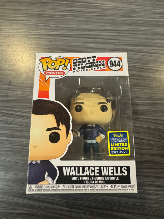 Funko POP! Movies: Scott Pilgrim vs The World - Wallace Wells(2020 Summer Convention)(Damaged Box) #944