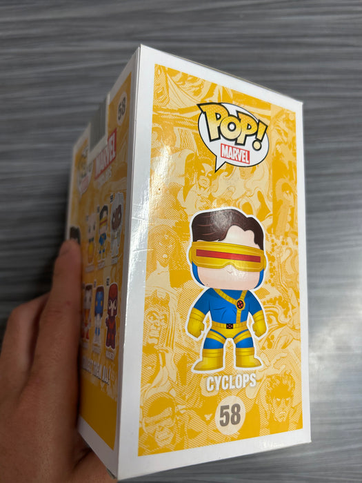 Funko POP! Marvel: Cyclops (Damaged Box*) #58