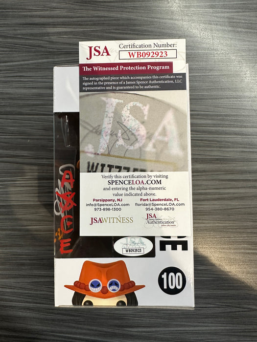 Funko POP! Animation: One Piece - Portgas. D. Ace [2025] (Signed/Travis Willingham/JSA) #100