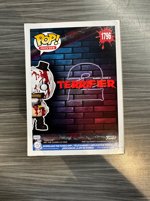 Funko POP! Movies: Terrifier 2 - Art The Clown [With Head] (Signed/Lauren LaVera/JSA) [A] #1796