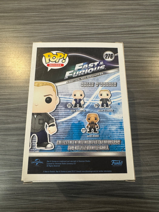 Funko POP! Movies: Fast & Furious - Brian O'Conner (Damaged Box)[A] #276