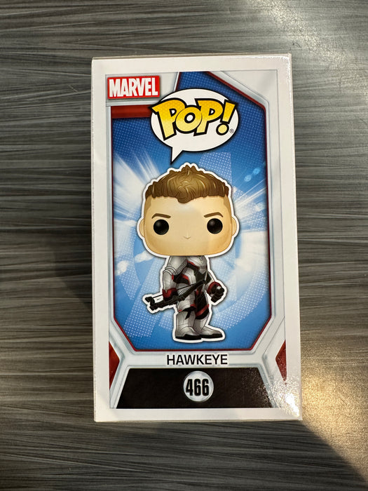 Funko POP! Avengers: Hawkeye (Walgreens)(Signed/Jeremy Renner/JSA)(Damaged Box) #466