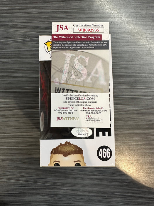 Funko POP! Avengers: Hawkeye (Walgreens)(Signed/Jeremy Renner/JSA)(Damaged Box) #466