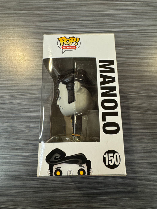 Funko POP! Movies: The Book Of Life - Manolo [Remembered](Legs Facing Wrong Way)(Damaged Box) #150
