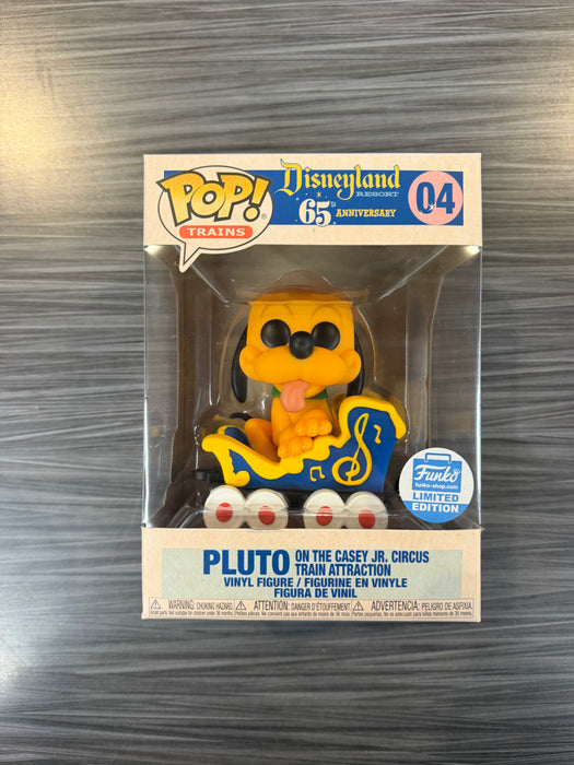 Funko POP! Trains: Disneyland 65th Anniversary - Pluto On The Casey Jr. Circus Trains Attraction (Funko)(Damaged Box*) #04