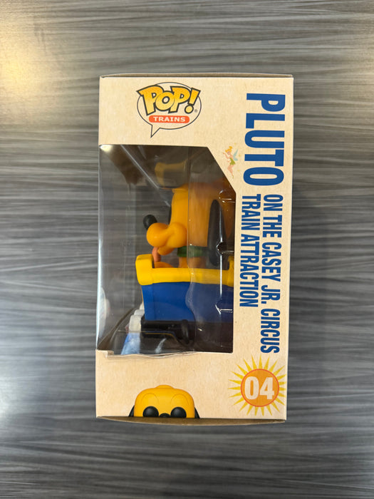 Funko POP! Trains: Disneyland 65th Anniversary - Pluto On The Casey Jr. Circus Trains Attraction (Funko)(Damaged Box*) #04