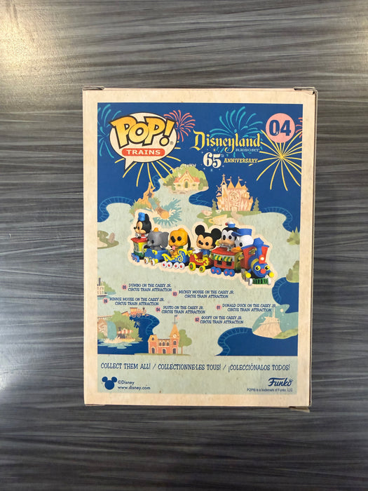 Funko POP! Trains: Disneyland 65th Anniversary - Pluto On The Casey Jr. Circus Trains Attraction (Funko)(Damaged Box*) #04