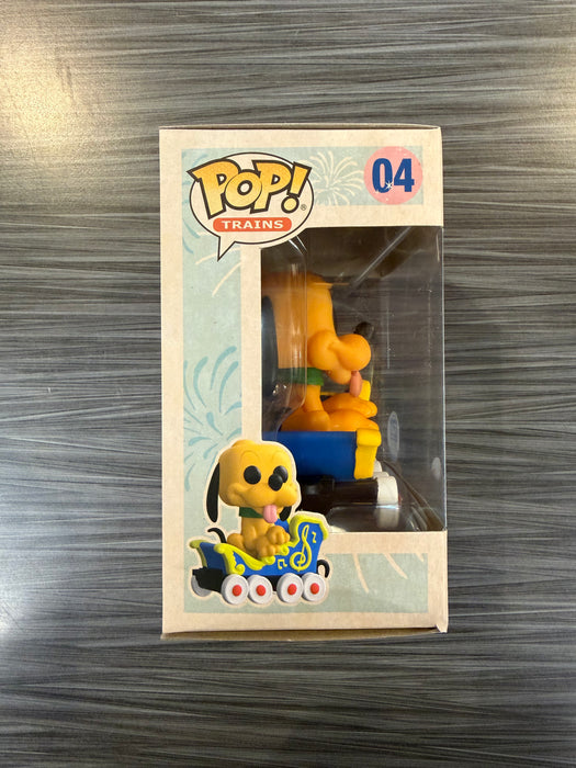 Funko POP! Trains: Disneyland 65th Anniversary - Pluto On The Casey Jr. Circus Trains Attraction (Funko)(Damaged Box*) #04