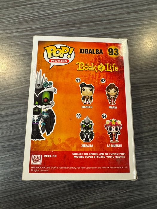 Funko POP! Movies: The Book of Life - Xibalba (Damaged Box)[A] #93