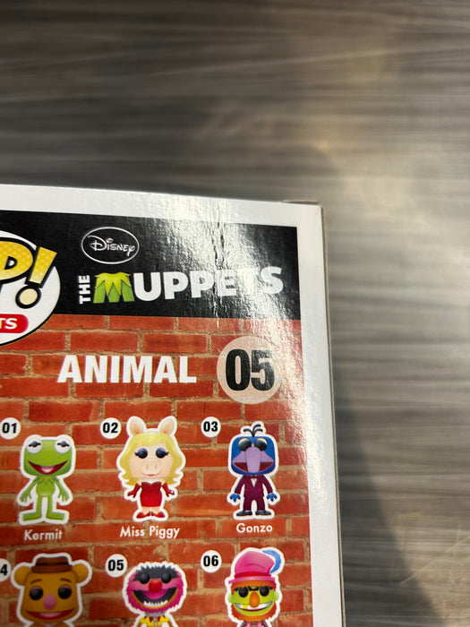 Funko POP! Muppets: Animal [Metallic](2013 SDCC 480 PCS)(Damaged Box) #05