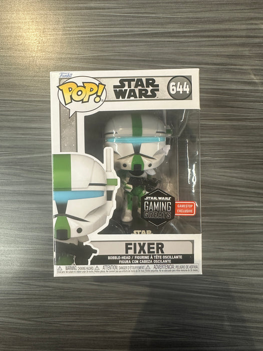 Funko POP! Star Wars: Fixer (Gaming Greats)(GameStop)(Damaged Box) #644