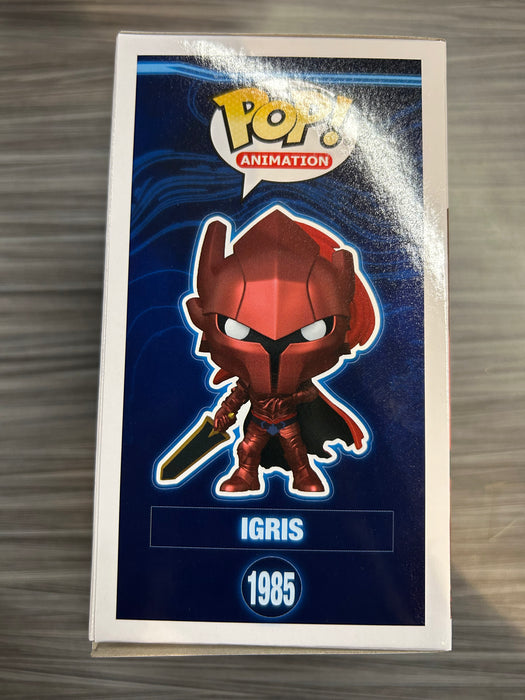 Funko POP! Animation: Solo Leveling - Igris [Blood-Red Commander] (CHASE)(Damaged Box) #1985