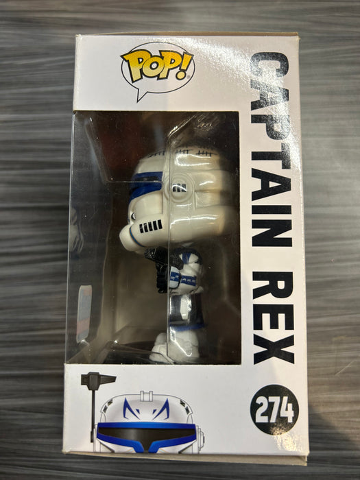 Funko POP! Star Wars: Captain Rex (2018 Fall Convention)(Damaged Box) #274