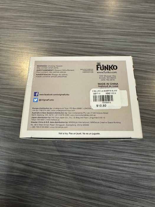 Funko POP! Movies: The Book of Life - La Muerte (Hot Topic)(GiTD)(Damaged Box)[C] #94