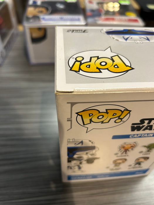 Funko POP! Star Wars: Captain Rex (2018 Fall Convention)(Damaged Box) #274