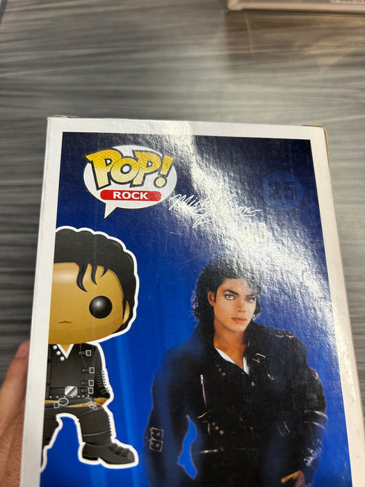 Funko POP! Rock: Michael Jackson[BAD] (Damaged Box) #25