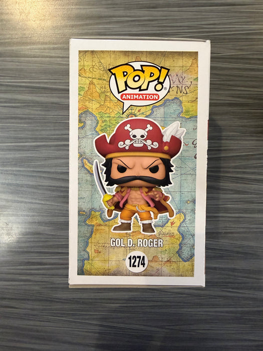 Funko POP! Animation: One Piece - Gol D. Roger (Funko)(CHASE)(Damaged Box) #1274