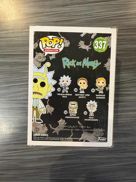 Funko POP! Animation: Rick And Morty - Alien Rick (2018 ECCC)(Damaged Box) #337
