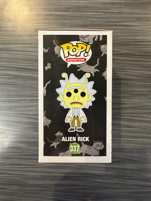 Funko POP! Animation: Rick And Morty - Alien Rick (2018 ECCC)(Damaged Box) #337