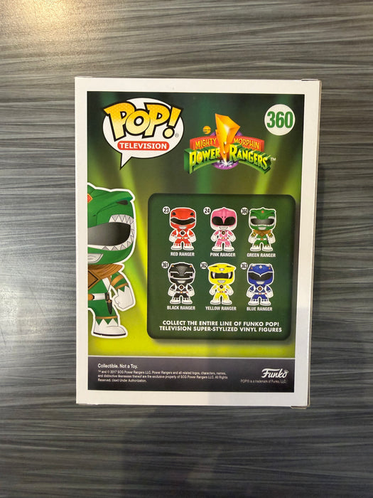 Funko POP! Television: Mighty Morphin Power Rangers - Green Ranger (GiTD)(2017 Fall Convention)(Damaged Box) #360