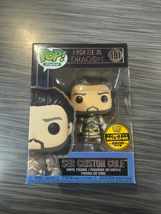 Funko POP! Digital: House of The Dragon - Ser Criston Cole (NFT Release)(2600 PCS)(Damaged Box)[B] #151