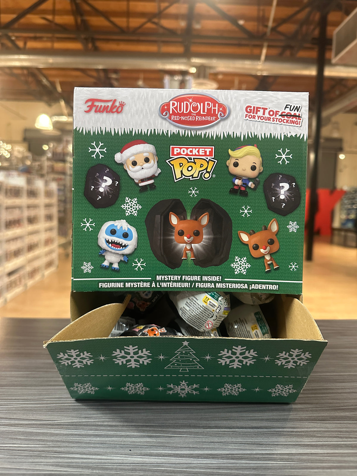 Funko Pocket POP!: Rudolph The Red-Nosed Reindeer - 1Pc Mystery Mini F ...