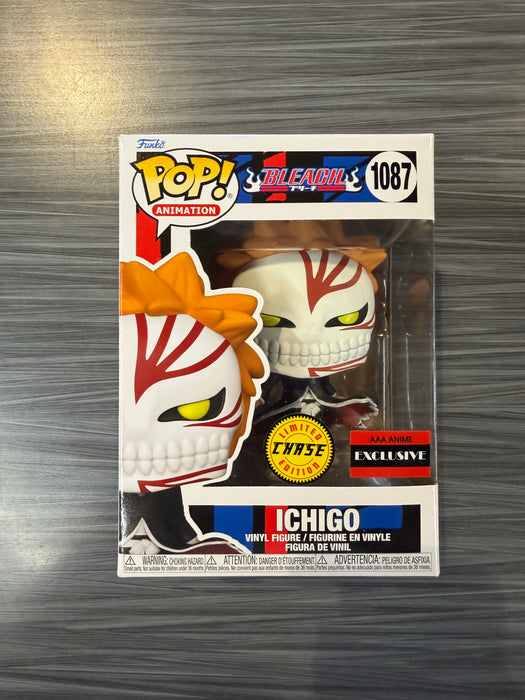 Funko POP! Bleach: Ichigo (CHASE)(AAA Exclusive)(Damaged Box*) #1087