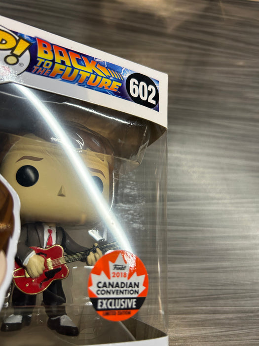 Funko POP! Movies: Back To The Future - Marty Mcfly (2018 Canadian Convention Exclusive)(Damaged Box) #602