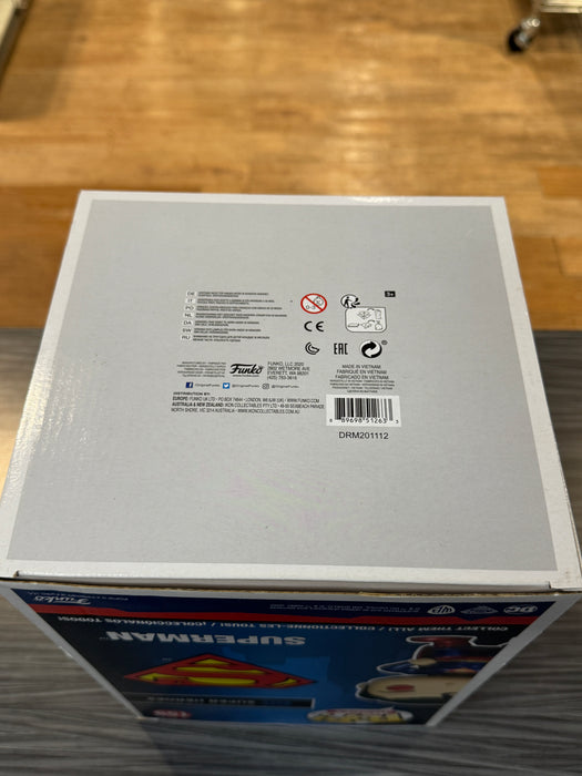Funko POP! Heroes: DC Superman - Superman (Walmart Missing Sticker)(CHASE)[10 Inch](Damaged Box)  #159