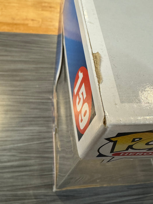 Funko POP! Heroes: DC Superman - Superman (Walmart Missing Sticker)(CHASE)[10 Inch](Damaged Box)  #159