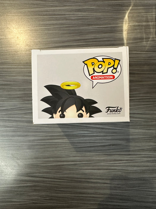 Funko POP! Animation: Dragon Ball Z - Goku [Eating Noodles](Amazon)(Signed/Ian James Corlett)(Damaged Box) #710