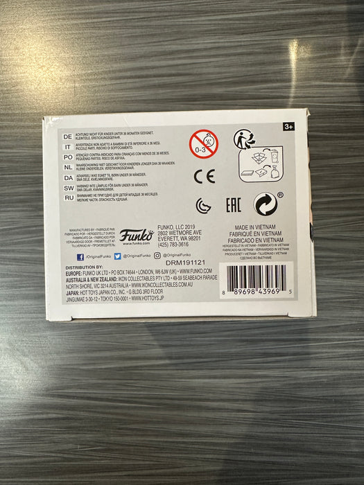 Funko POP! Animation: Dragon Ball Z - Goku [Eating Noodles](Amazon)(Signed/Ian James Corlett)(Damaged Box) #710