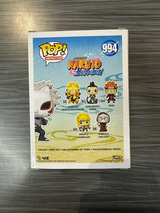 Funko POP! Animation: Naruto Shippuden - Kakashi [Anbu](CHASE)(AAA)(Signed/Dave Wittenberg/JSA) #994