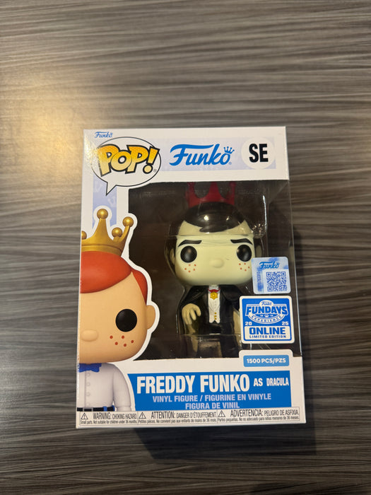 Funko POP! Funko: Freddy Funko As Dracula (2025 Fundays Online/1500 PCS)(Damaged Box) #SE