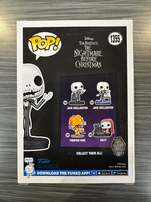 Funko POP! Disney - Jack Skllington (Signed/Chris Sarandon/OC Celebrity Marketing) #1355