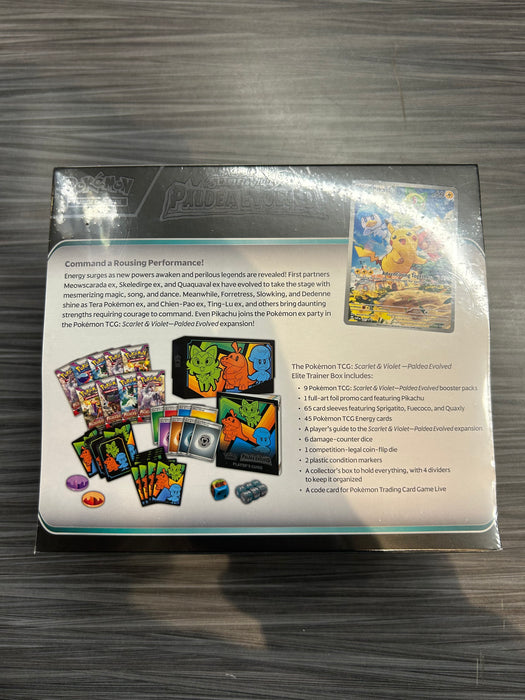 Pokémon TCG Scarlet & Violet Paldea Evolved Elite Trainer Box [Tear]