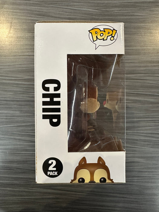 Funko POP! Disney: Chip and Dale  [2-Pack] (Flocked)(2017 SDCC)(Damaged Box)[2-Pack]