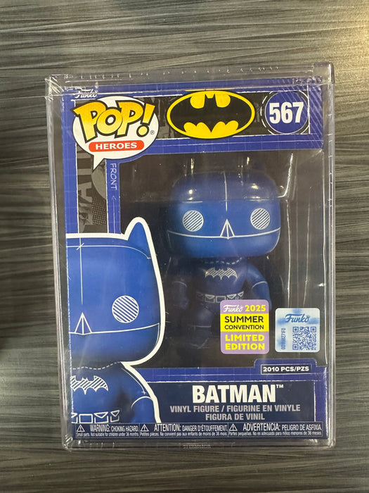 Funko POP! Heroes: Batman [Blueprint] (2025 Summer Convention/2010 PCS) #567