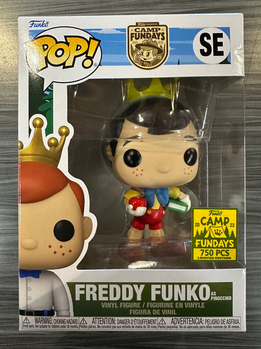 Funko POP! Camp Fundays: Freddy Funko As Pinocchio (2023 Camp Fundays)(750PCS)(Damaged Box) #SE
