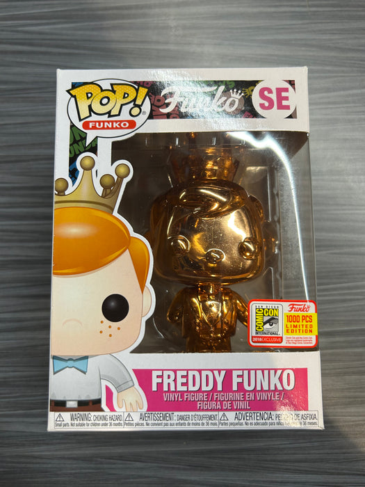 Funko POP: Freddy Funko (Copper Chrome)(2018 SDCC)(Damaged Box) #SE
