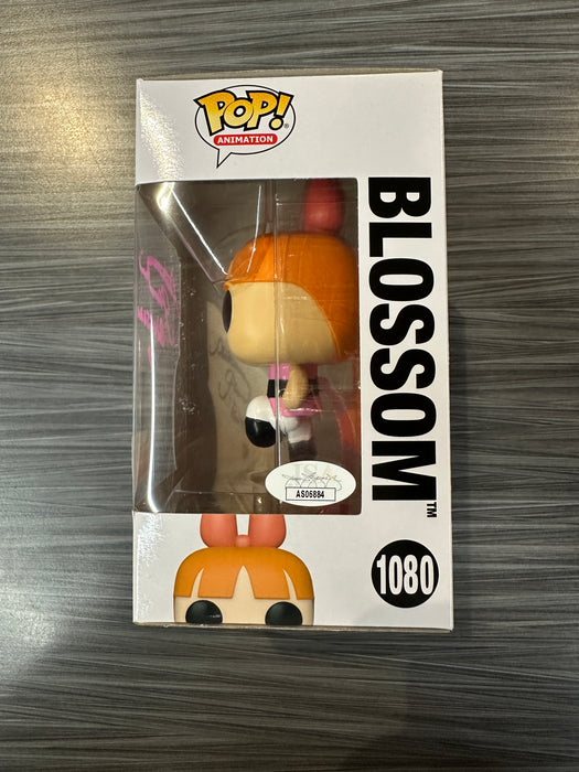 Funko POP! Animation: The Powerpuff Girls - Blossom (7BAP/100 PCS)(Signed/Catherine Cavadini/JSA) #1080